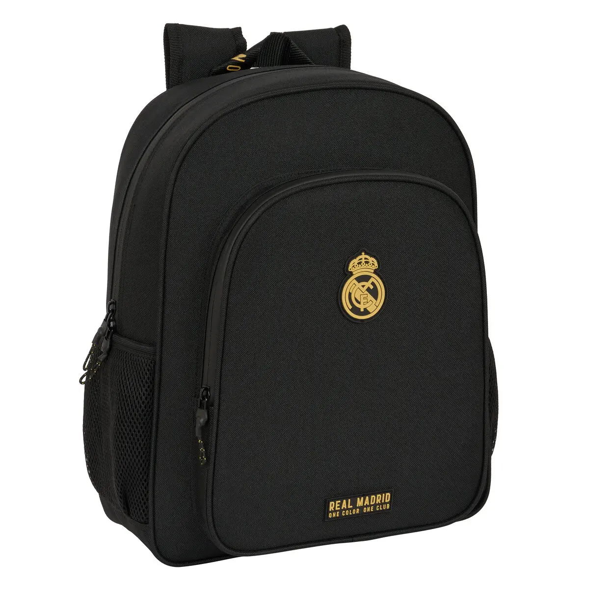 Zaino Scuola Real Madrid C.F. Nero 32 X 38 X 12 cm