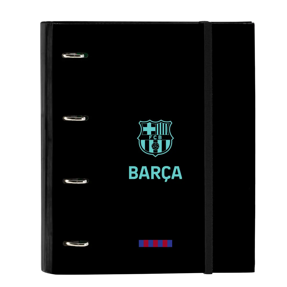 Raccoglitore ad anelli F.C. Barcelona Nero 27 x 32 x 3.5 cm