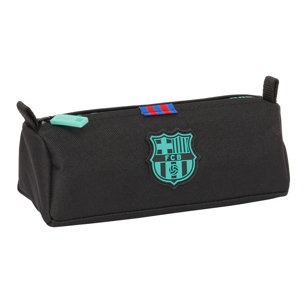 Astuccio Scuola F.C. Barcelona Nero 21 x 8 x 7 cm