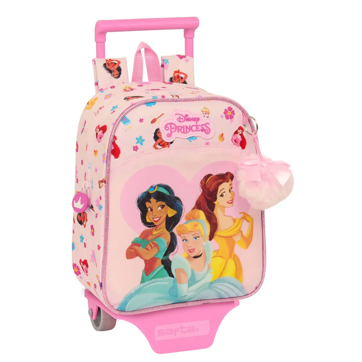 Trolley per la Scuola Disney Princess Summer adventures Rosa 22 x 27 x 10 cm