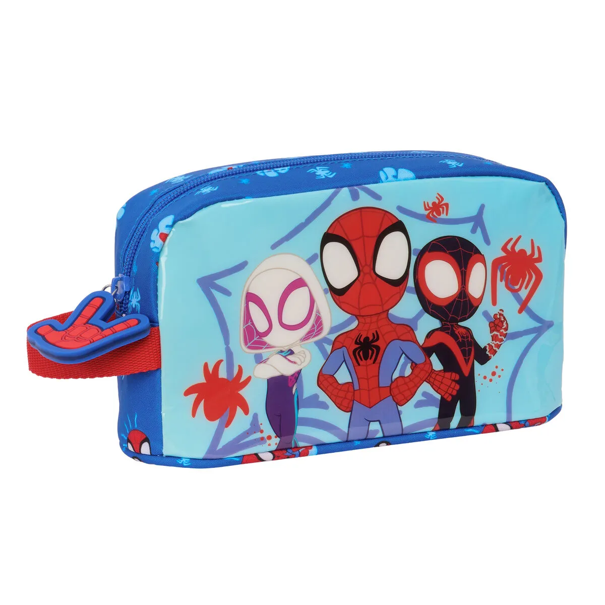 Portamerenda Termico Spidey Azzurro 21.5 x 12 x 6.5 cm