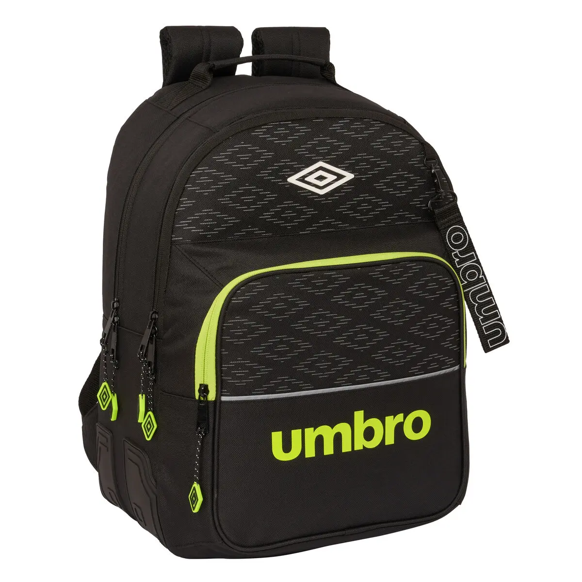 Zaino Scuola Umbro Lima Nero 32 x 42 x 15 cm