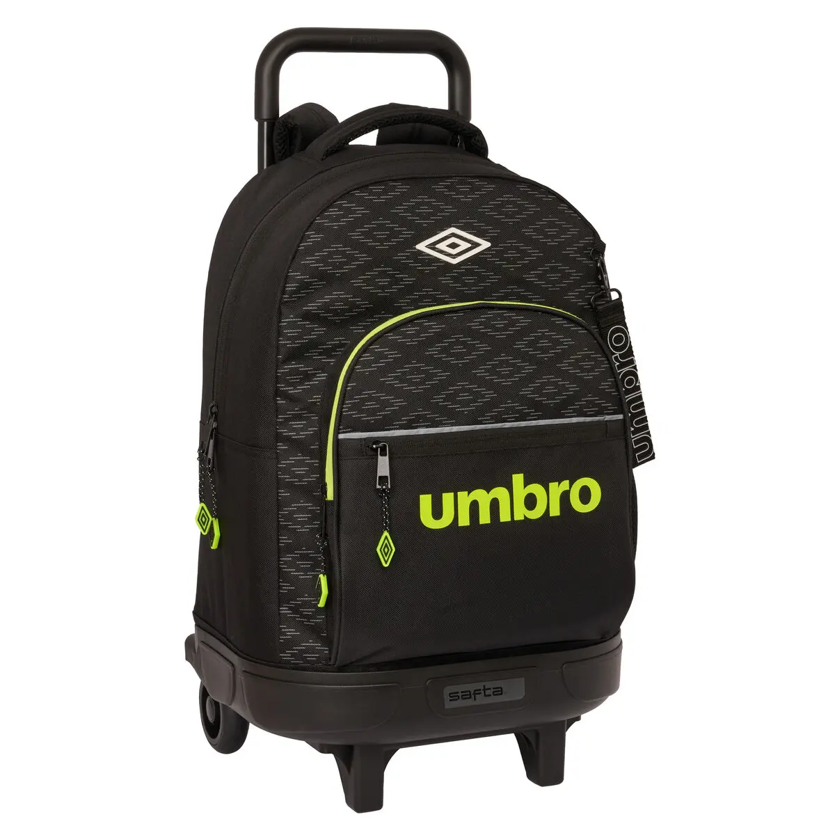 Trolley per la Scuola Umbro Lima Nero 33 X 45 X 22 cm