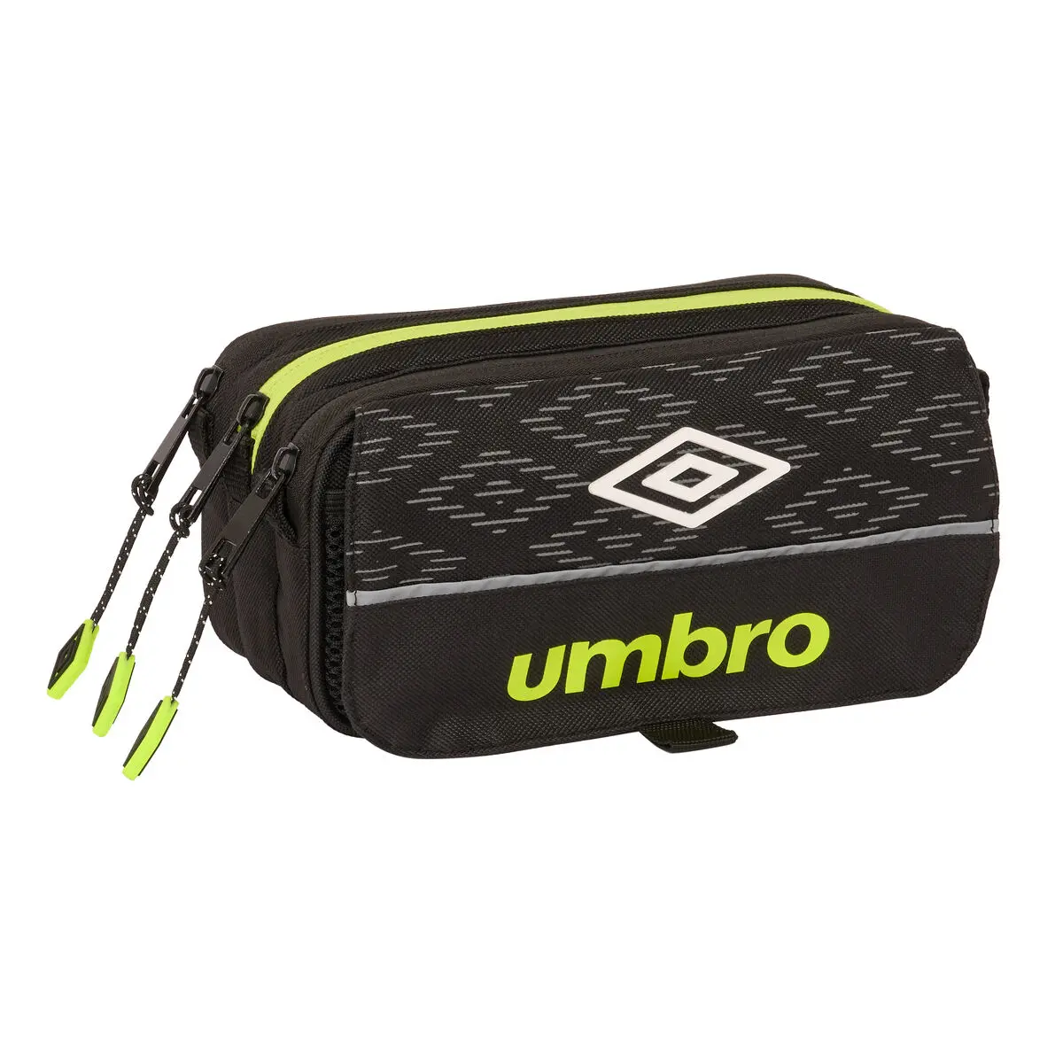 Portaoggetti Triplo Umbro Lima Nero 21,5 x 10 x 8 cm