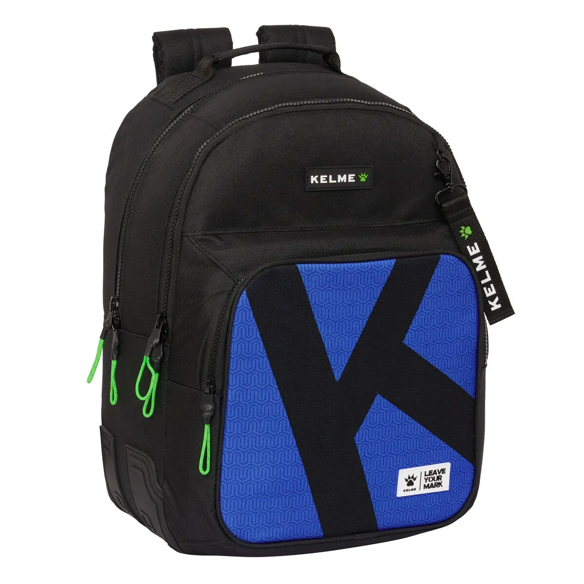 Zaino Scuola Kelme Royal Azzurro Nero 32 x 42 x 15 cm