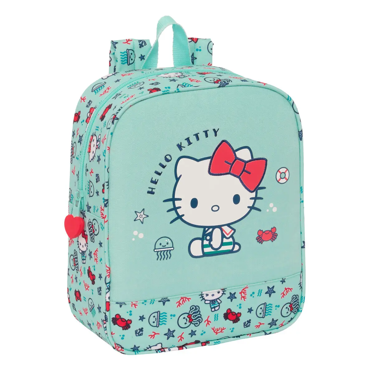 Zaino per Bambini Hello Kitty Sea lovers Turchese 22 x 27 x 10 cm