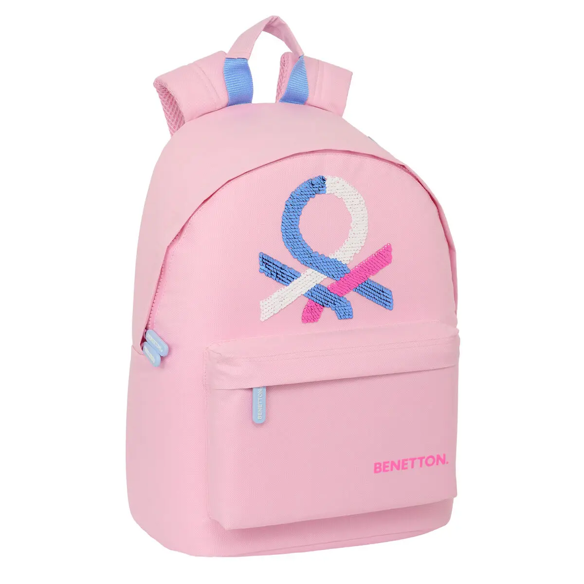 Zaino per Portatile Benetton Pink Rosa 31 x 41 x 16 cm