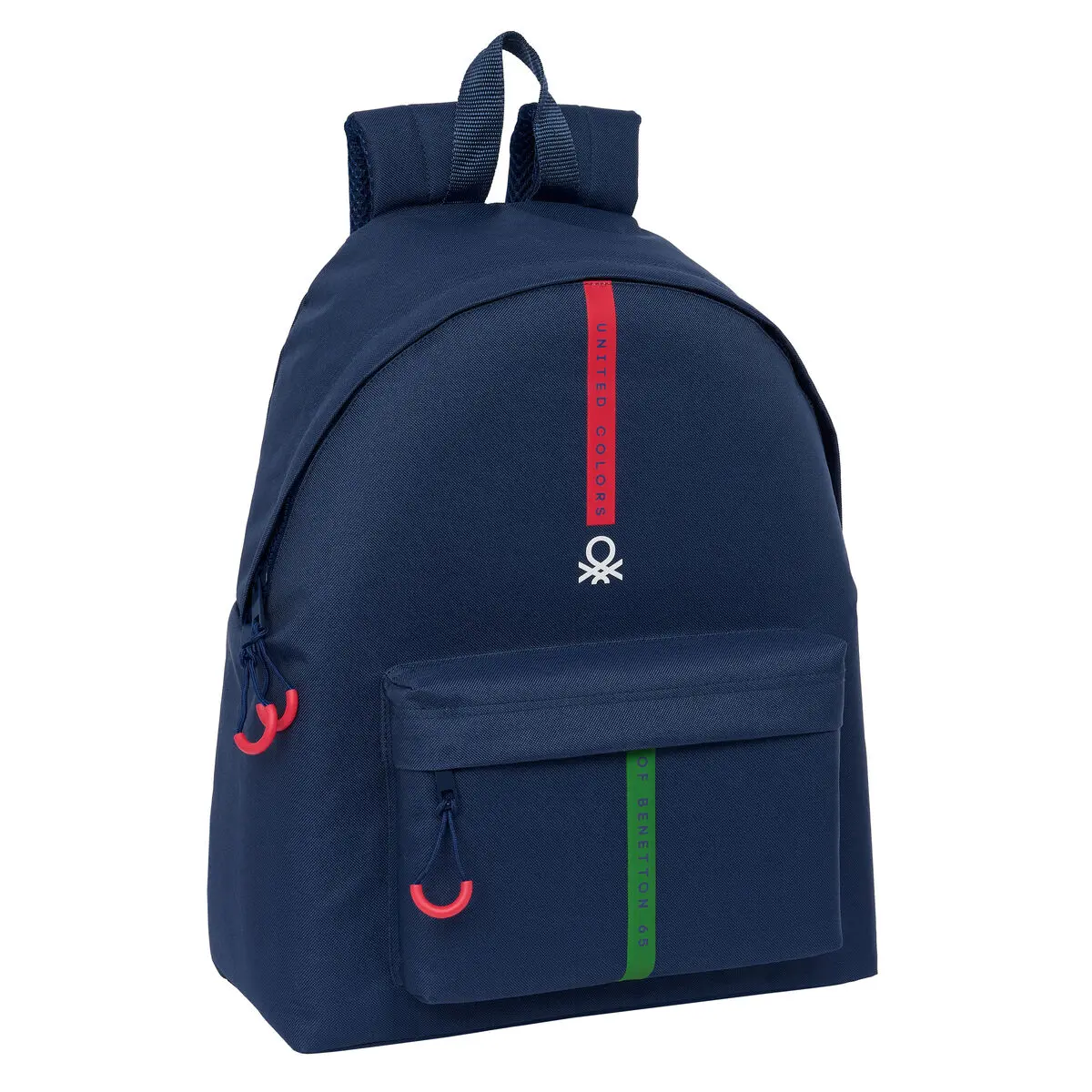 Zaino Scuola Benetton Italy Blu Marino 33 x 42 x 15 cm