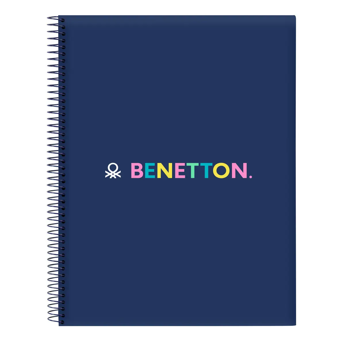 Agenda Benetton Cool Blu Marino A4 120 Fogli