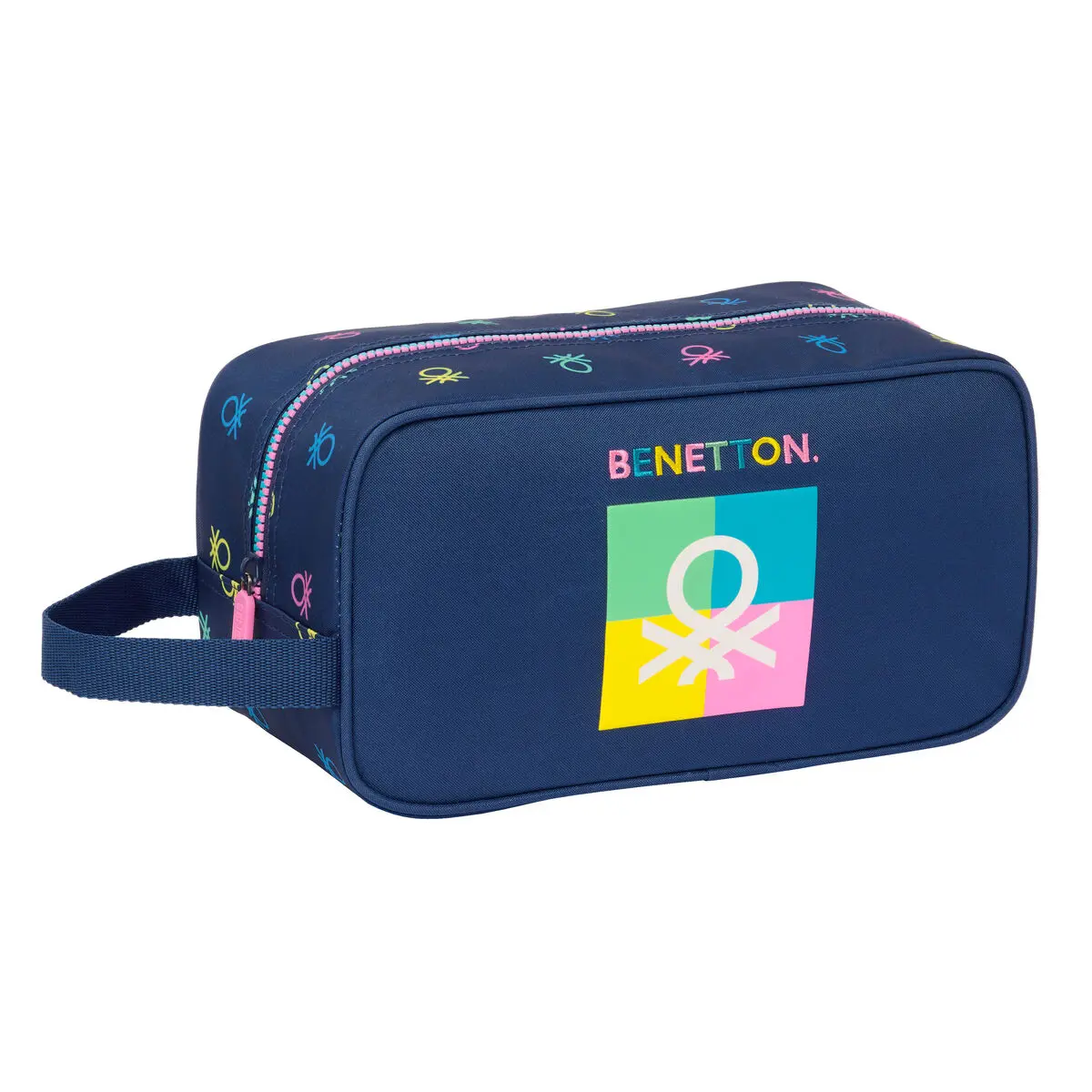 Scarpiera da Viaggio Benetton Cool Blu Marino 29 x 15 x 14 cm