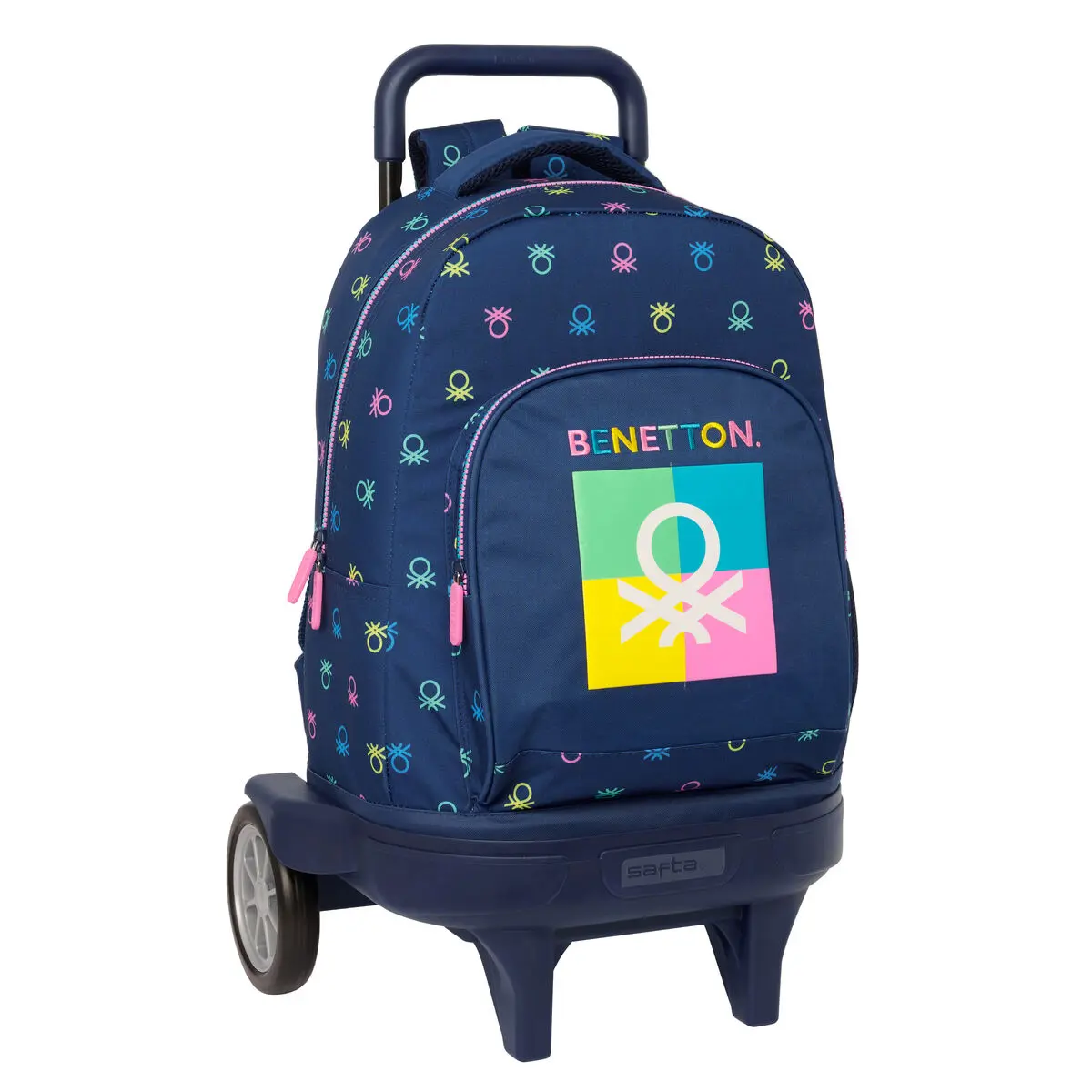 Zaino Scuola Benetton Cool Blu Marino 33 x 45 x 22 cm