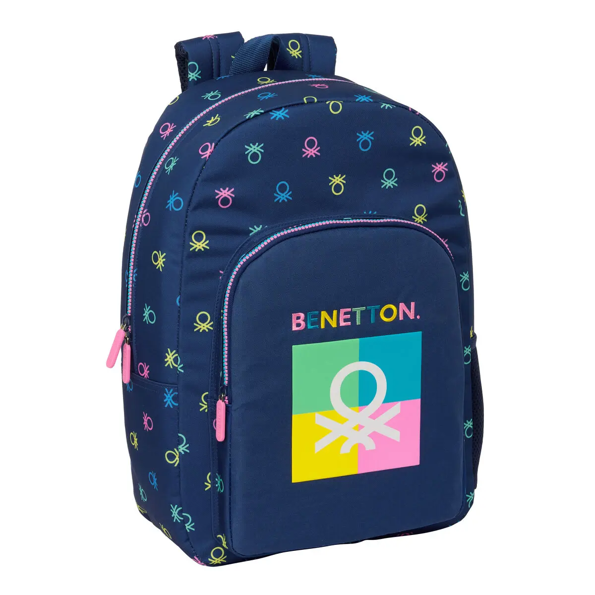 Zaino Scuola Benetton Cool Blu Marino 30 x 46 x 14 cm