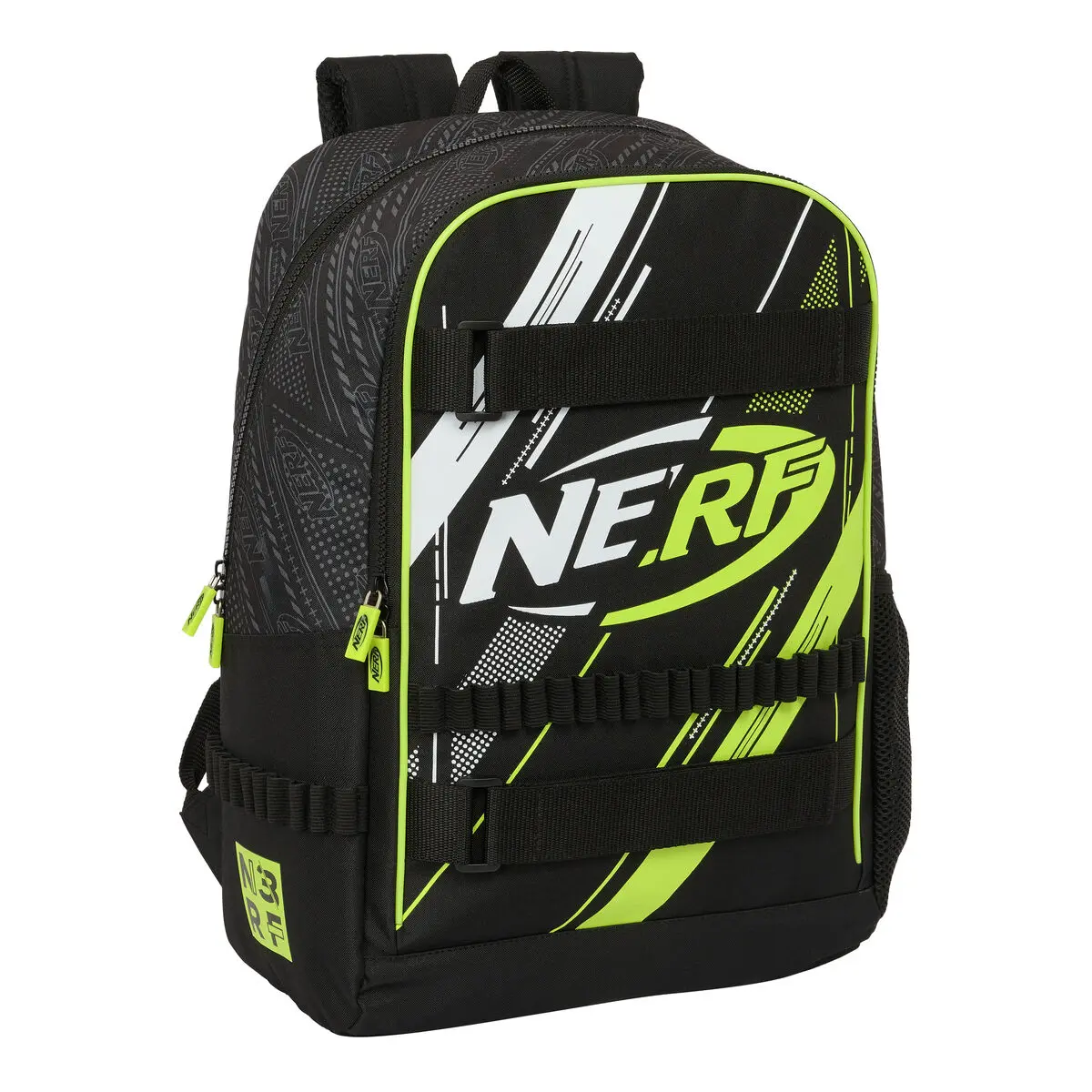 Zaino Scuola Nerf Get ready Nero 31 x 44 x 17 cm