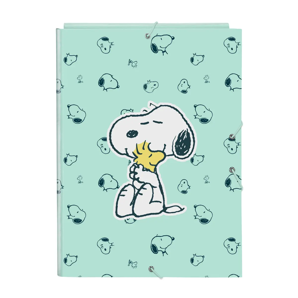 Fascicolo Snoopy Groovy Verde A4