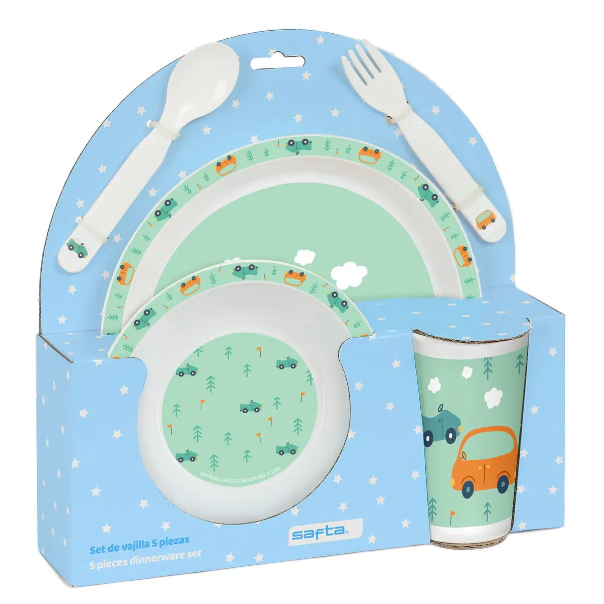 Set di Accessori per Bambini Safta Macchine (5 Pezzi)