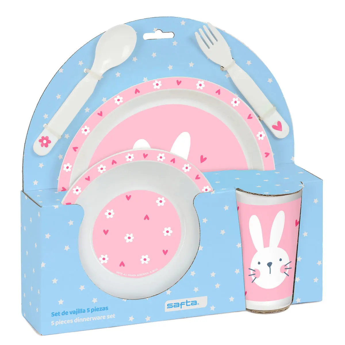 Set di Accessori per Bambini Safta Coniglio (5 Pezzi)