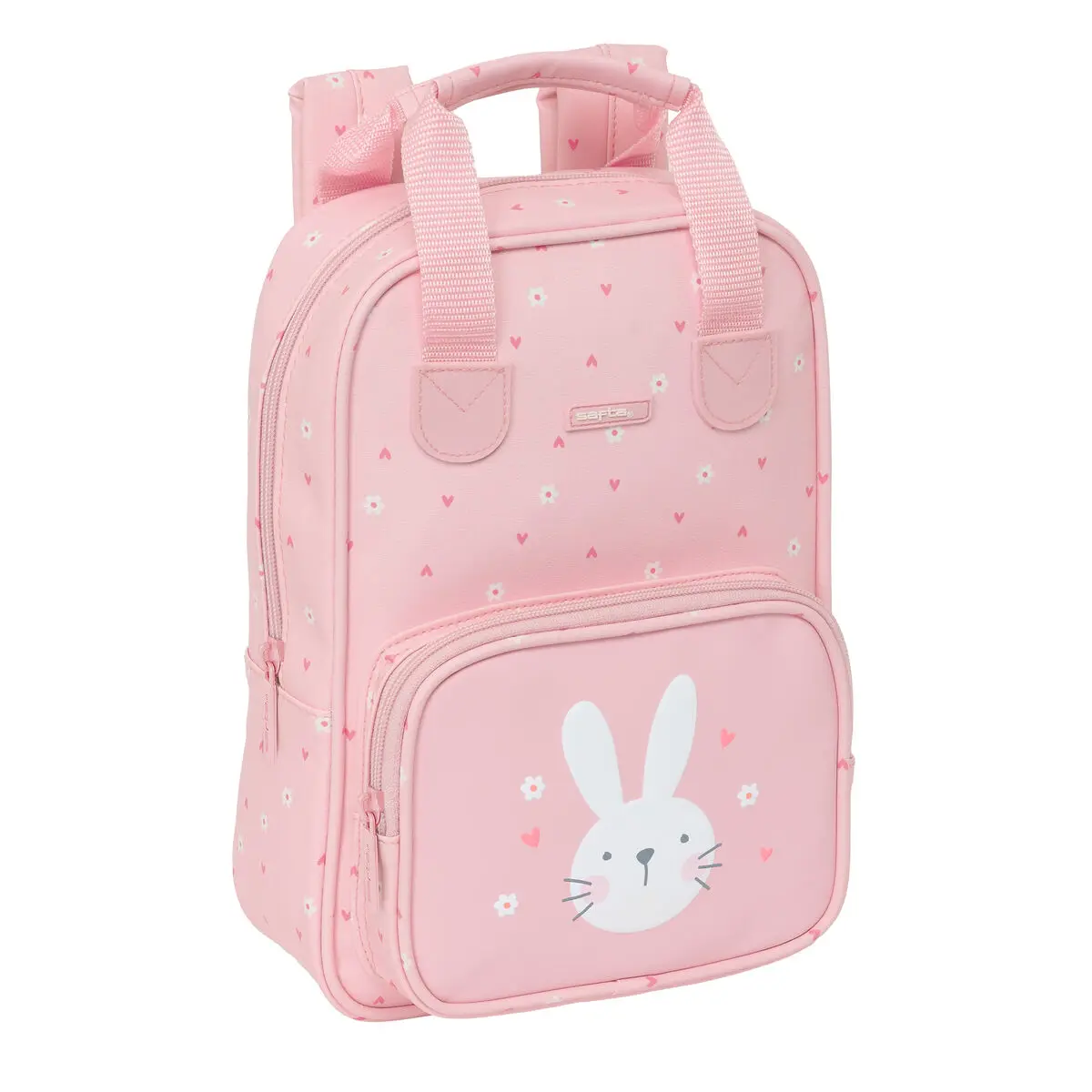 Zaino per Bambini Safta Bunny Rosa 20 x 28 x 8 cm