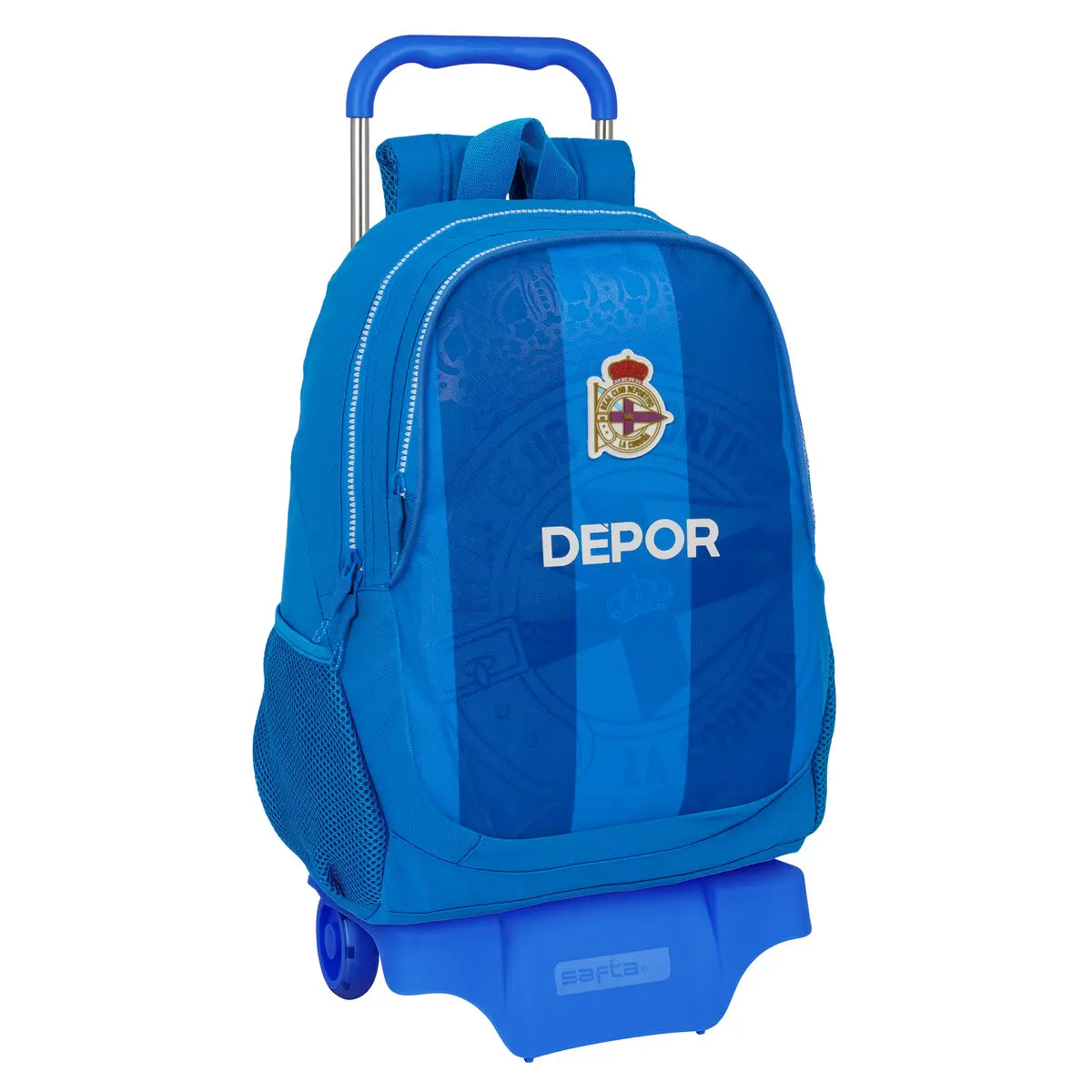 Trolley per la Scuola R. C. Deportivo de La Coruña Azzurro 32 x 44 x 16 cm