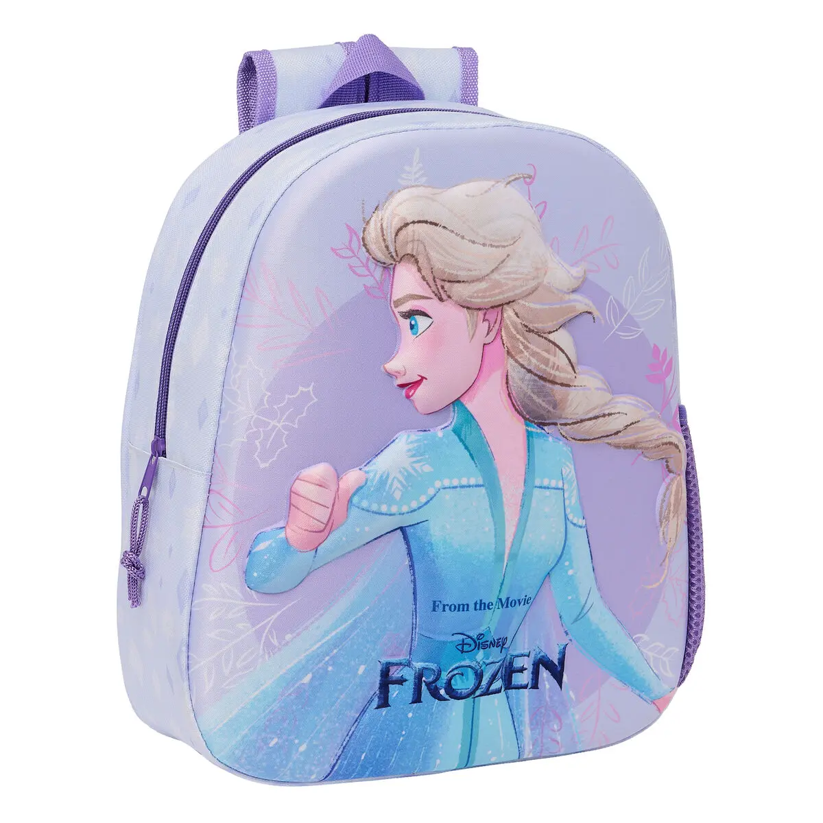 Zaino per Bambini 3D Frozen Lilla 27 x 33 x 10 cm