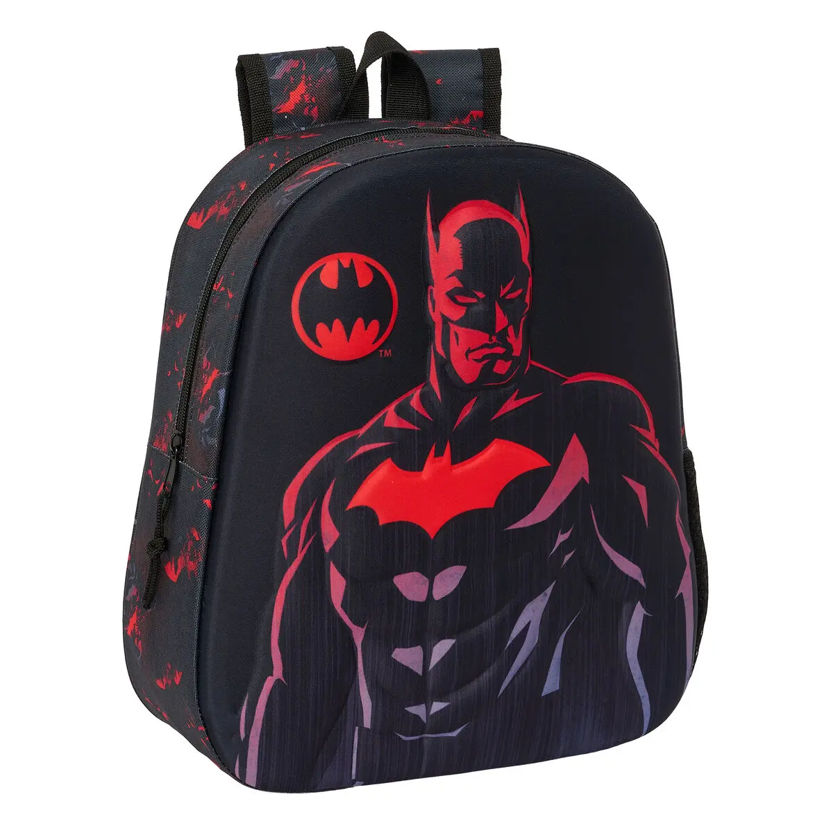 Zaino per Bambini 3D Batman Nero 27 x 33 x 10 cm