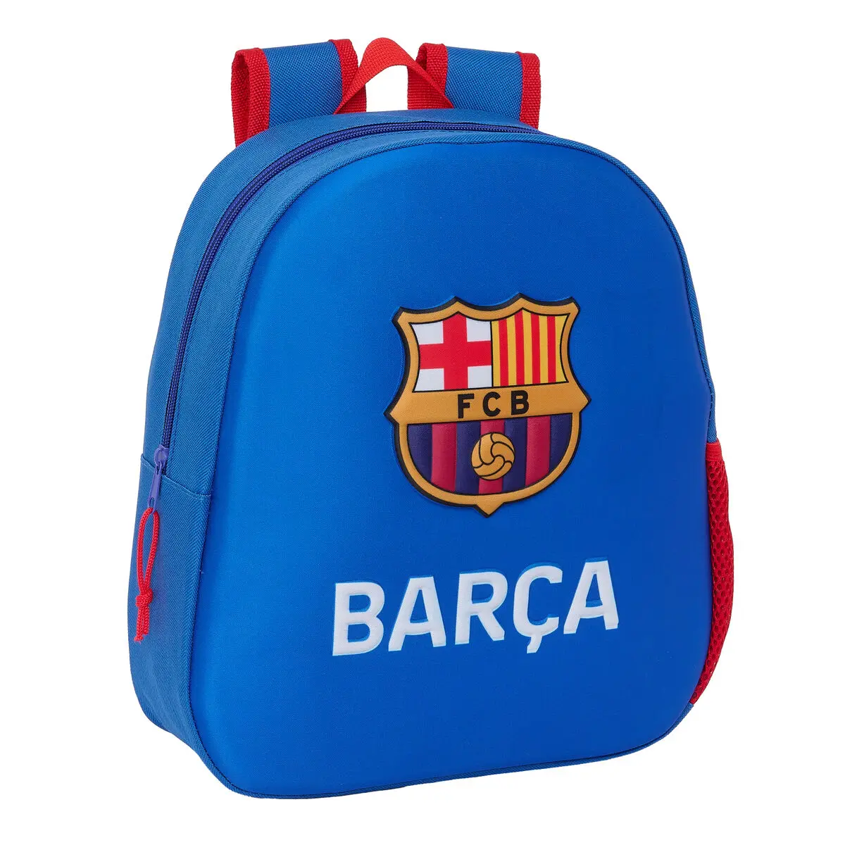 Zaino Scuola F.C. Barcelona Blu Marino 27 x 33 x 10 cm