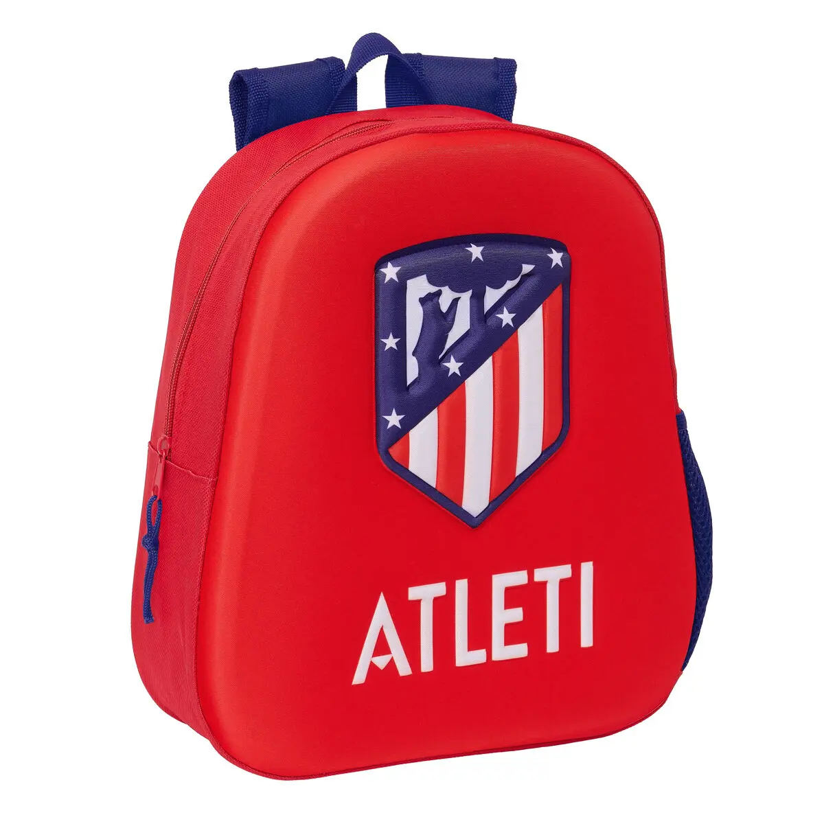 Zaino Scuola 3D Atlético Madrid Rosso 27 x 33 x 10 cm