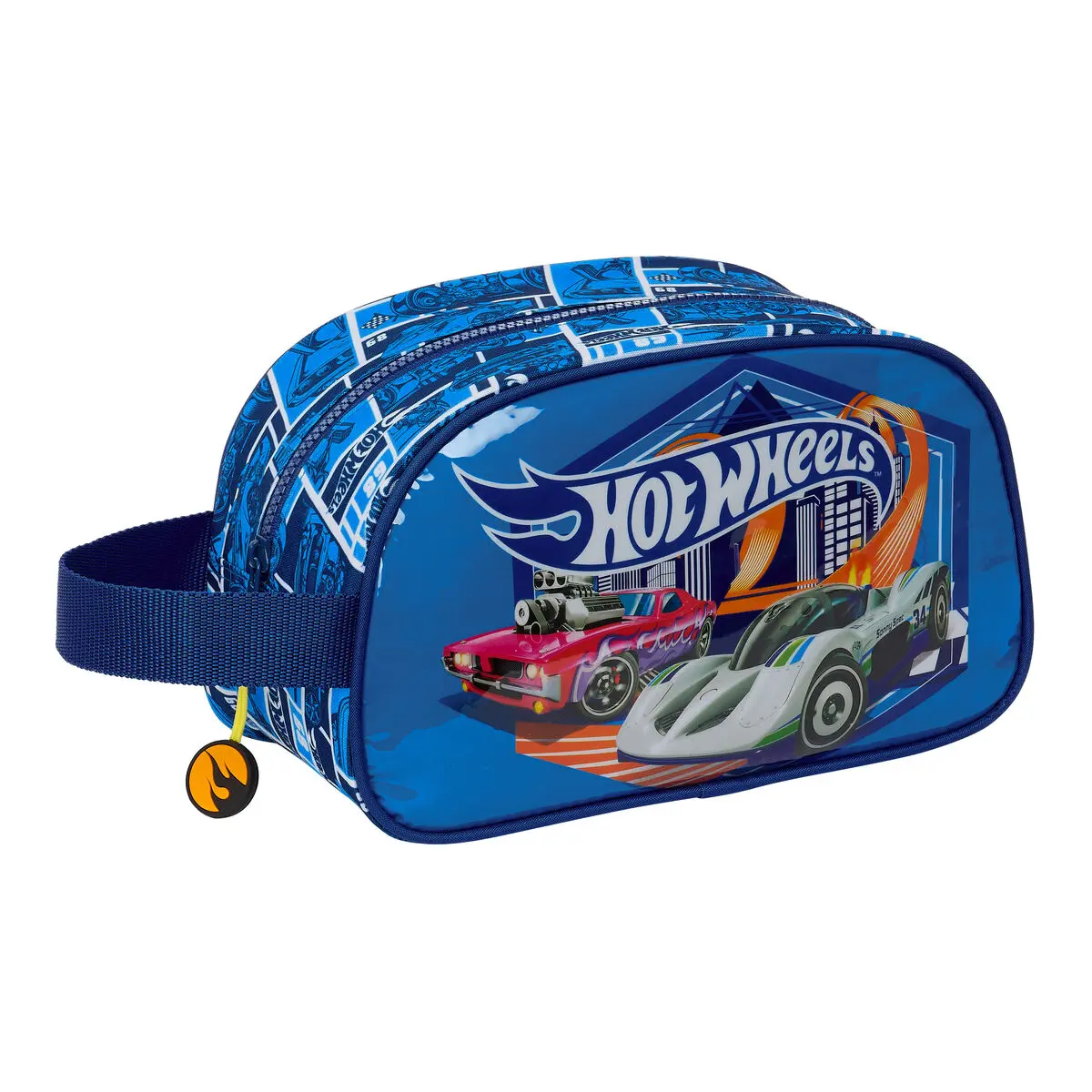 Necessaire da Viaggio Hot Wheels Sonny Blu Marino PVC 26 x 15 x 12 cm