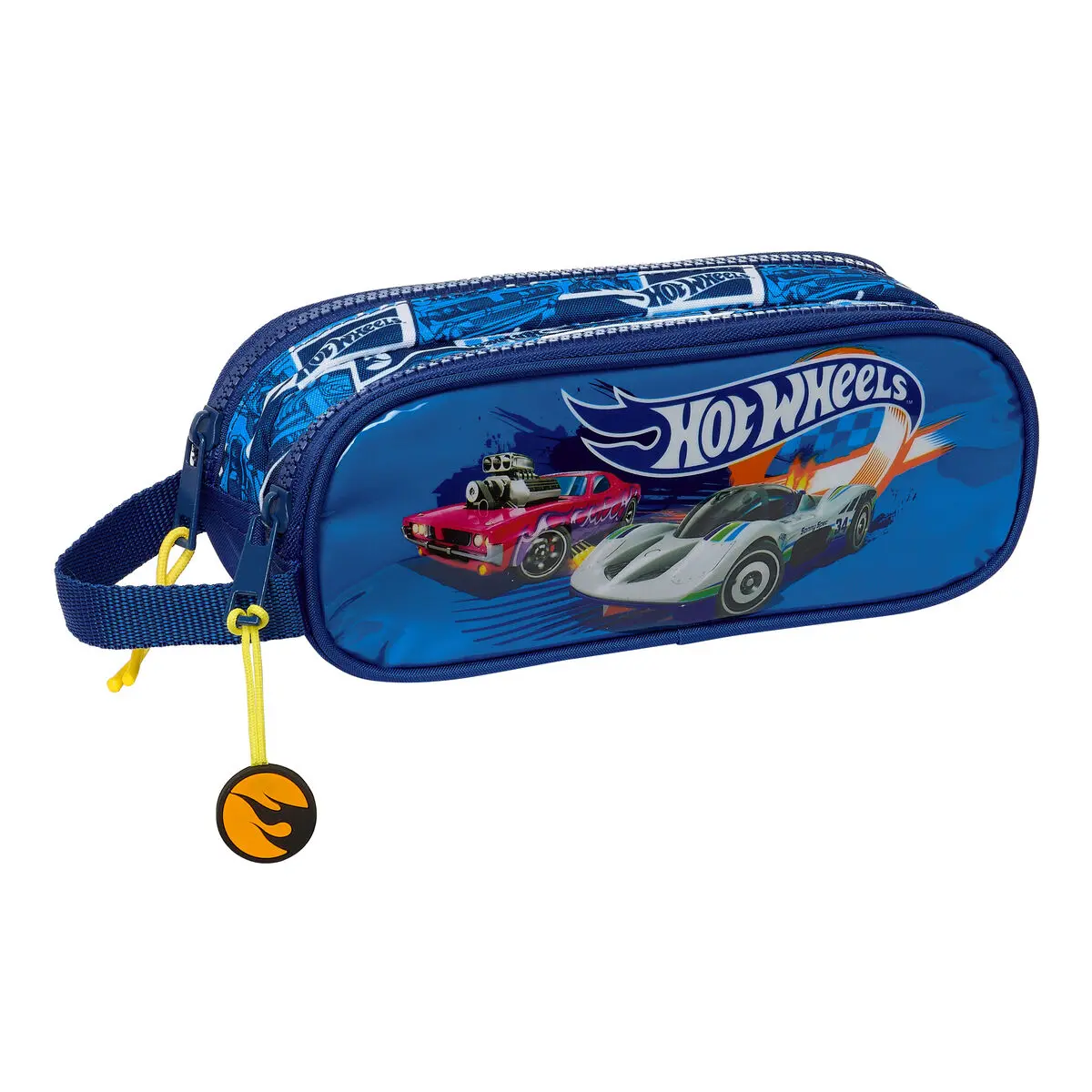 Portaoggetti Doppio Hot Wheels Sonny Blu Marino 21 x 8 x 6 cm