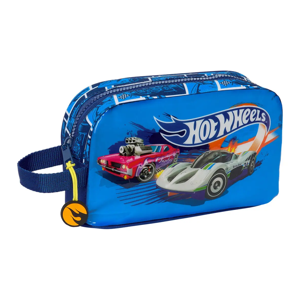 Porta colazione Termico Hot Wheels Sonny Blu Marino 21,5 x 12 x 6,5 cm