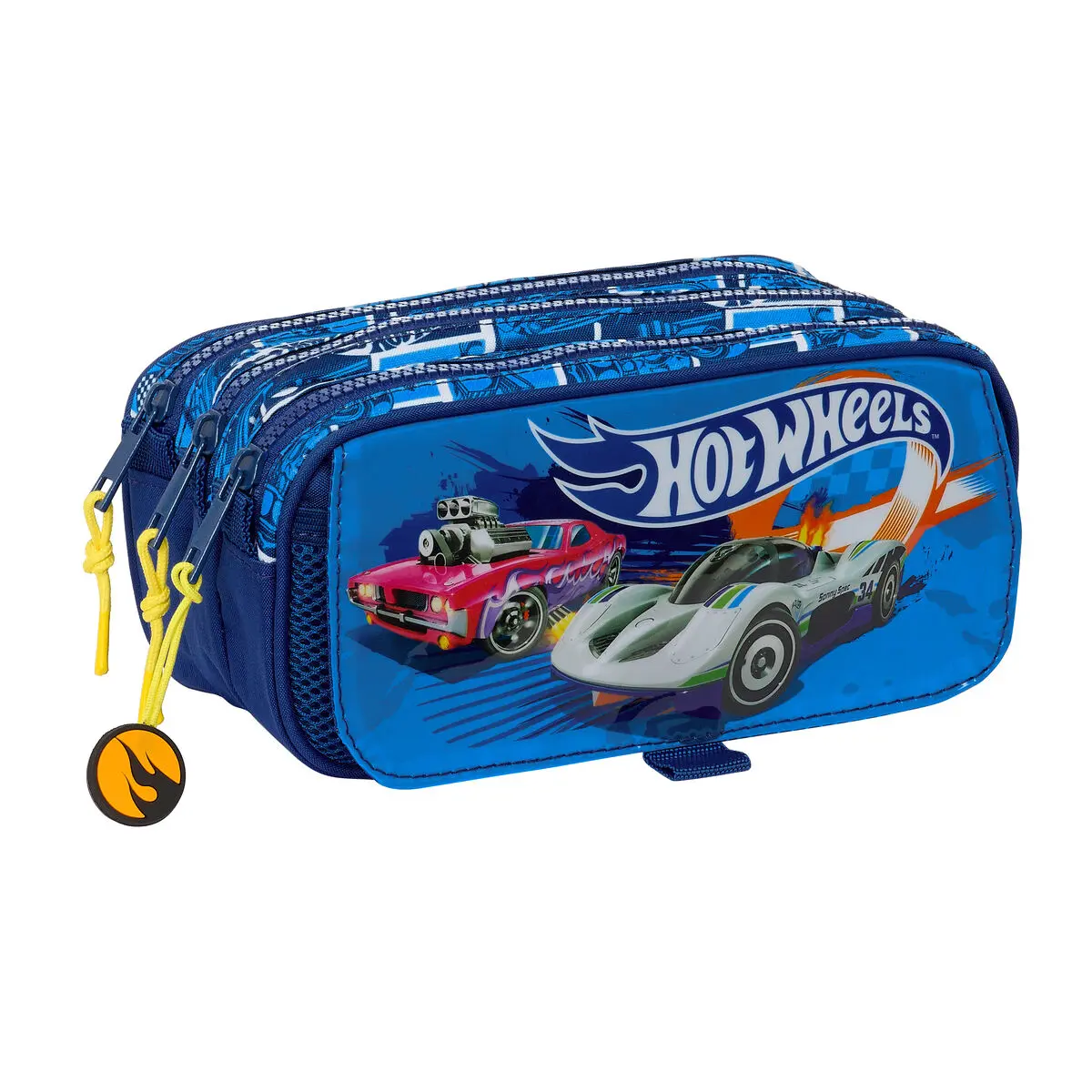 Portaoggetti Triplo Hot Wheels Sonny Blu Marino 21,5 x 10 x 8 cm