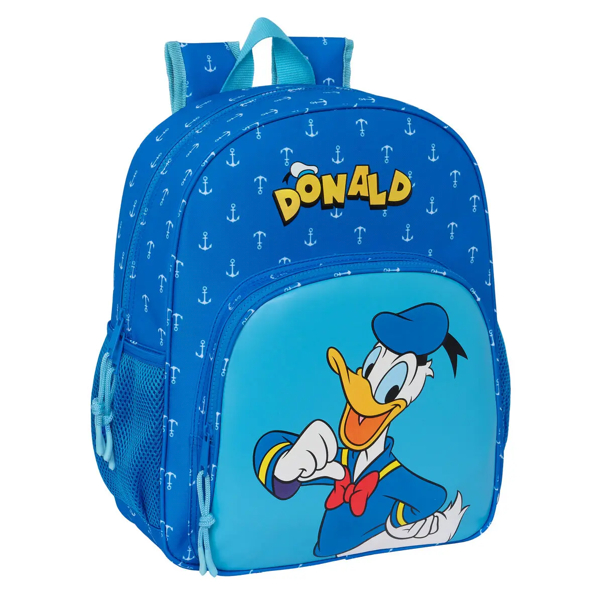 Zaino Scuola Donald Azzurro 32 X 38 X 12 cm