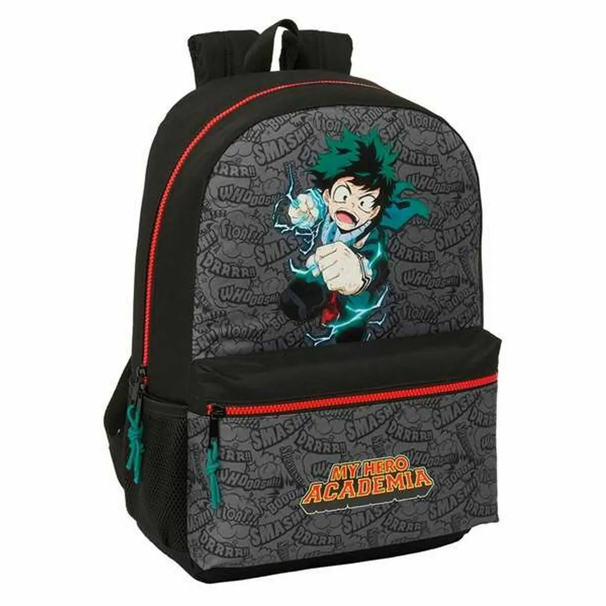 Zaino Scuola My Hero Academia Nero