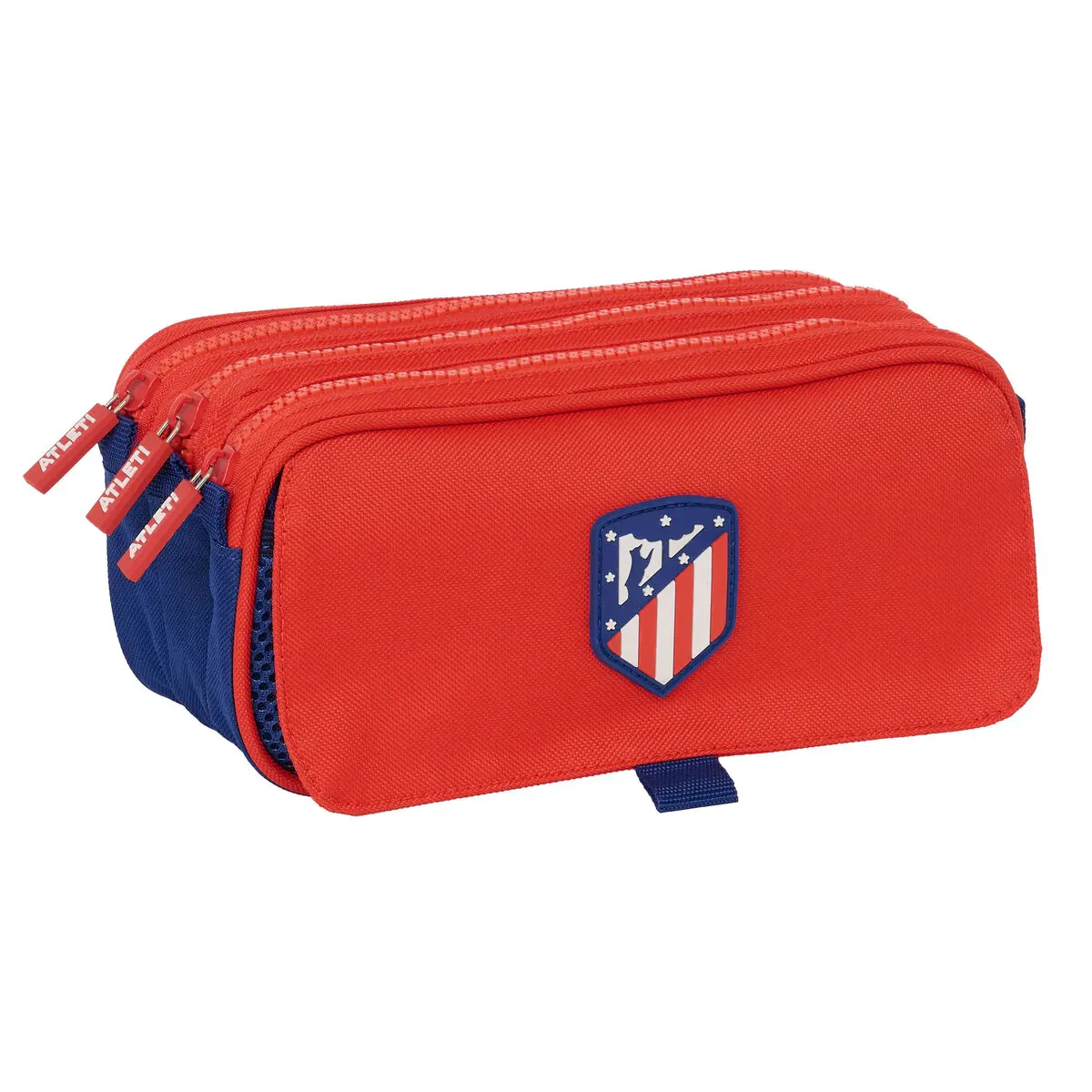 Portaoggetti Triplo Atlético Madrid Azzurro Rosso 21,5 x 10 x 8 cm