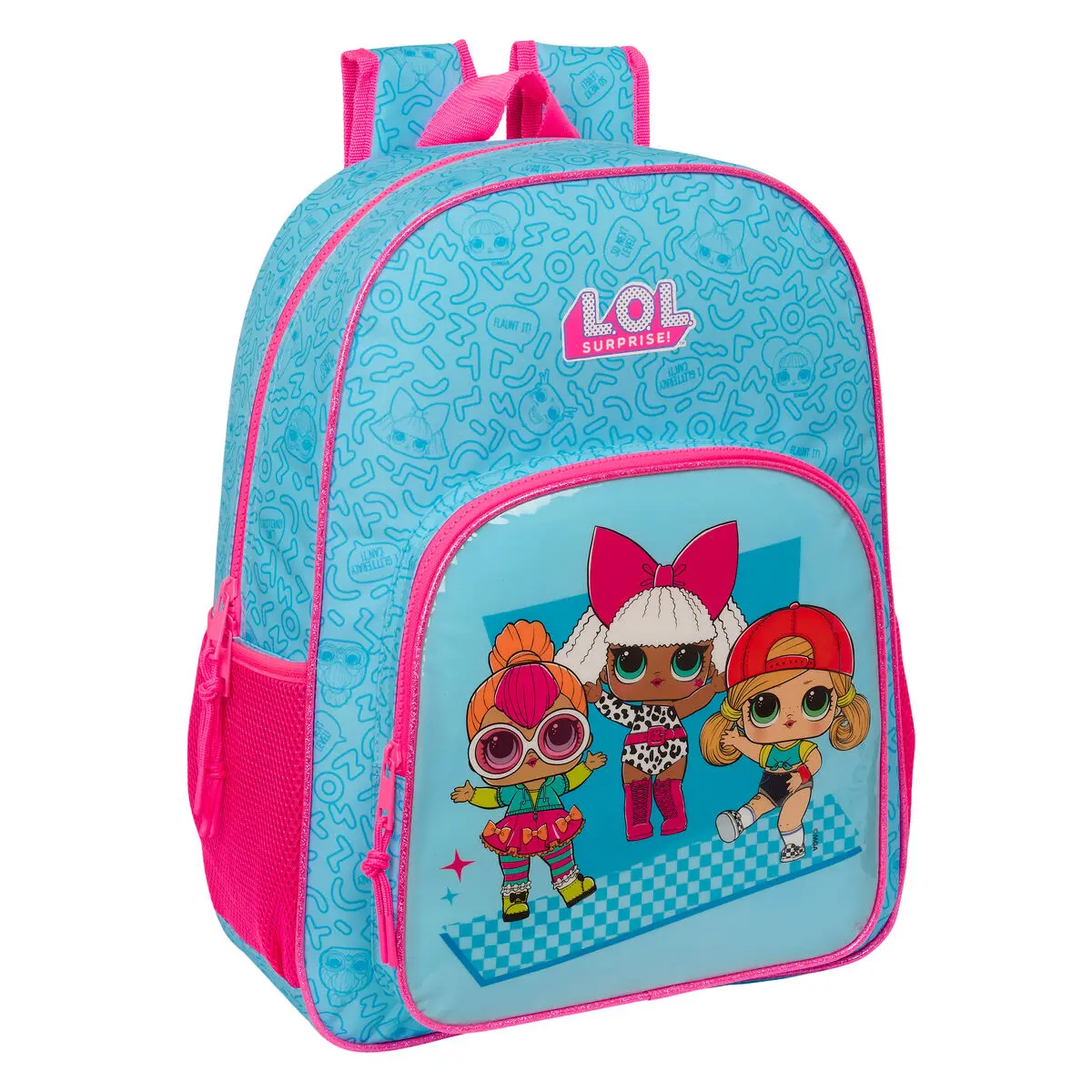 Zaino Scuola LOL Surprise! Divas Azzurro 33 x 42 x 14 cm