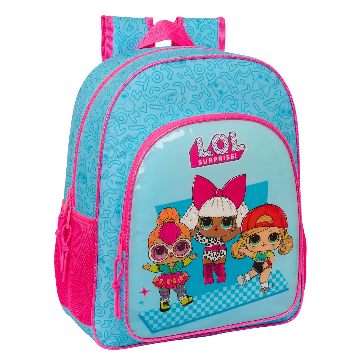 Zaino Scuola LOL Surprise! Divas Azzurro 32 X 38 X 12 cm