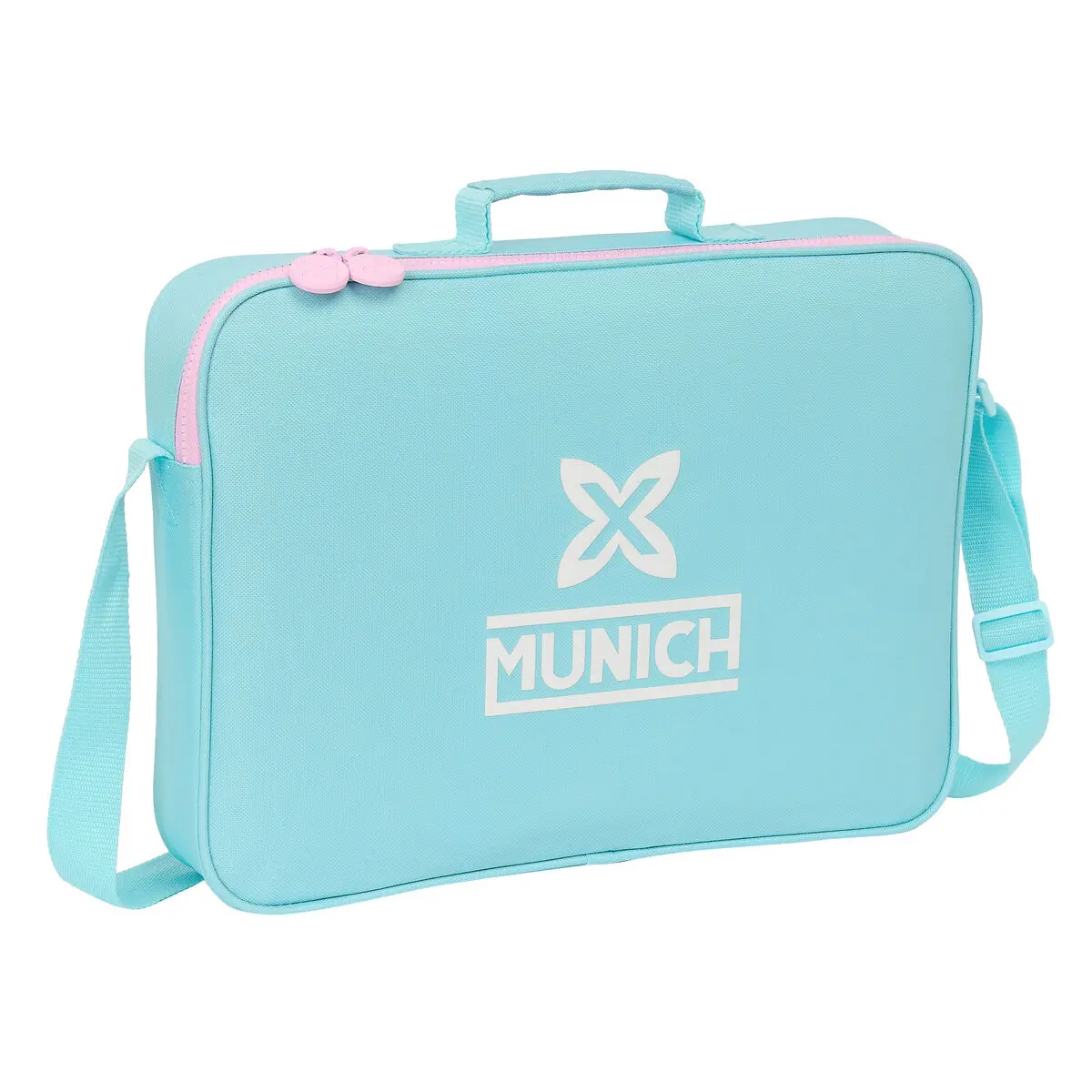 Borsa per la scuola Munich Heaven Blu cielo 38 x 28 x 6 cm