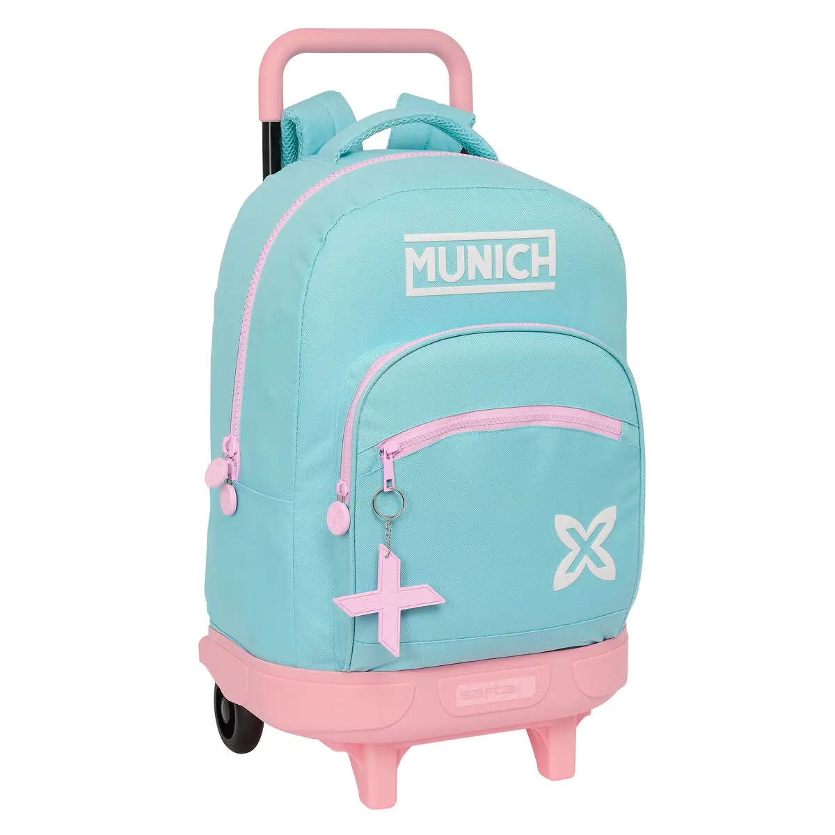 Trolley per la Scuola Munich Heaven Blu cielo 33 x 45 x 22 cm