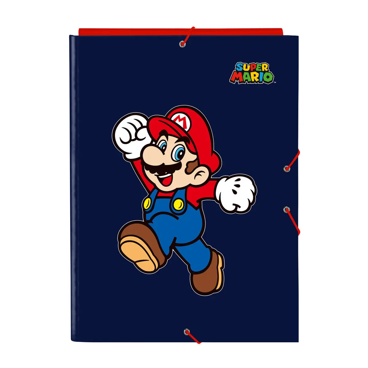 Fascicolo Super Mario World Blu Marino A4