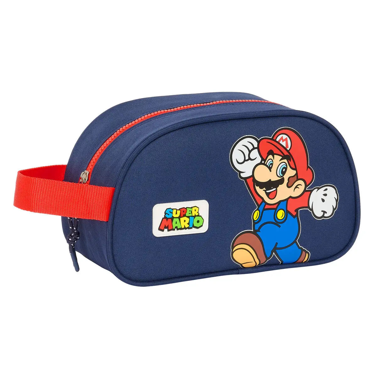 Necessaire da Viaggio Super Mario World Blu Marino 26 x 15 x 12 cm