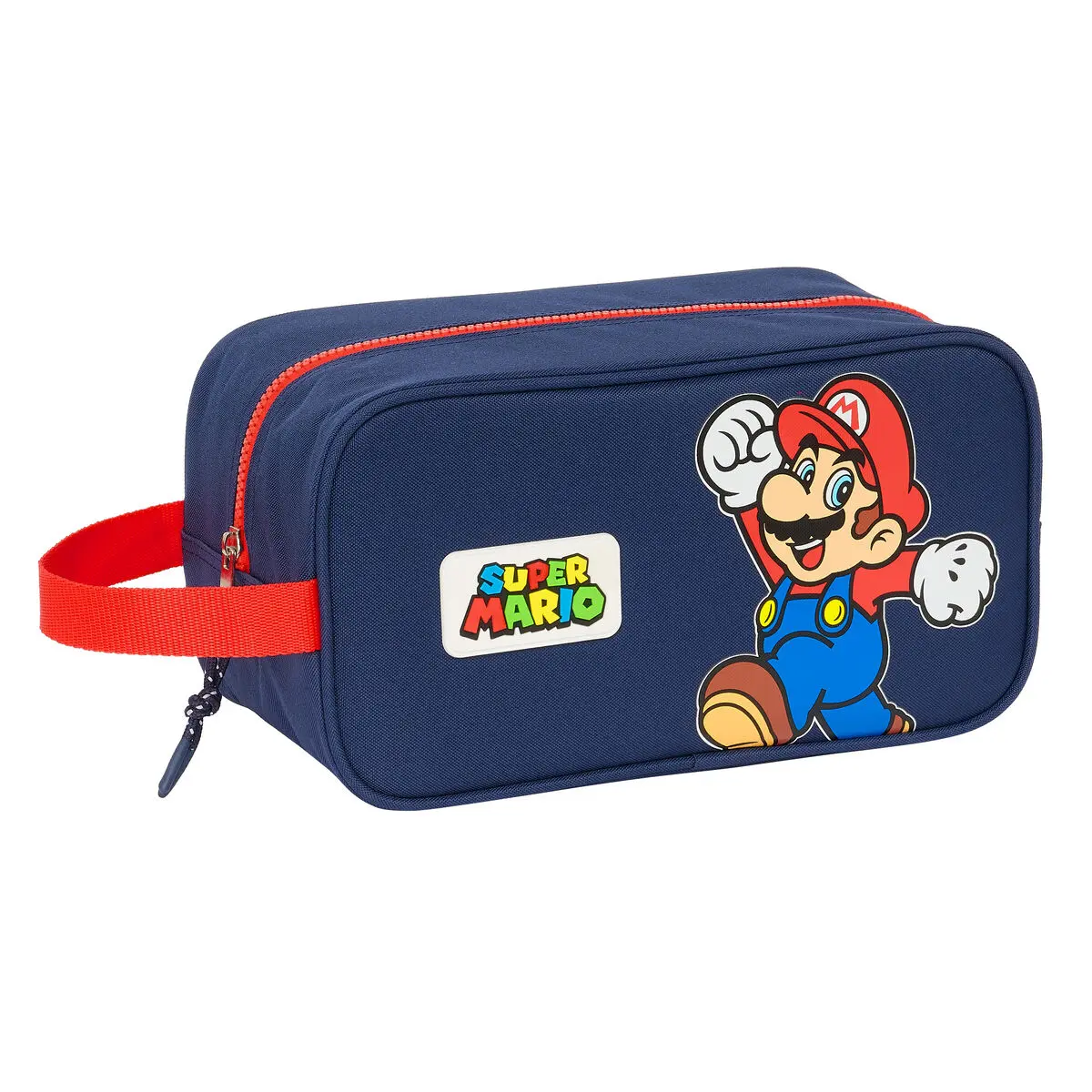 Scarpiera da Viaggio Super Mario World Blu Marino 29 x 15 x 14 cm