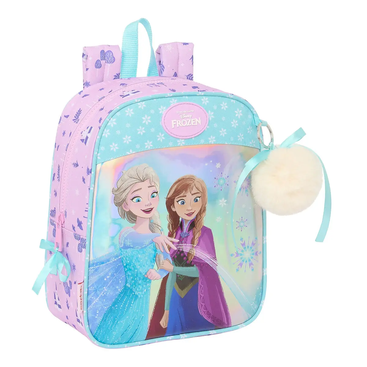 Zaino Scuola Frozen Cool days Violetta Blu cielo 22 x 27 x 10 cm