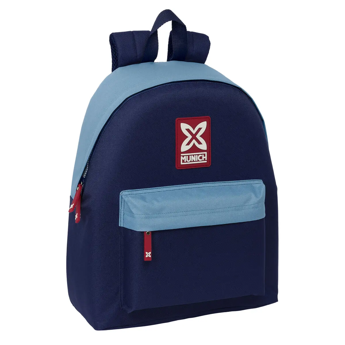 Zaino Scuola Munich Royal Azzurro 33 x 42 x 15 cm