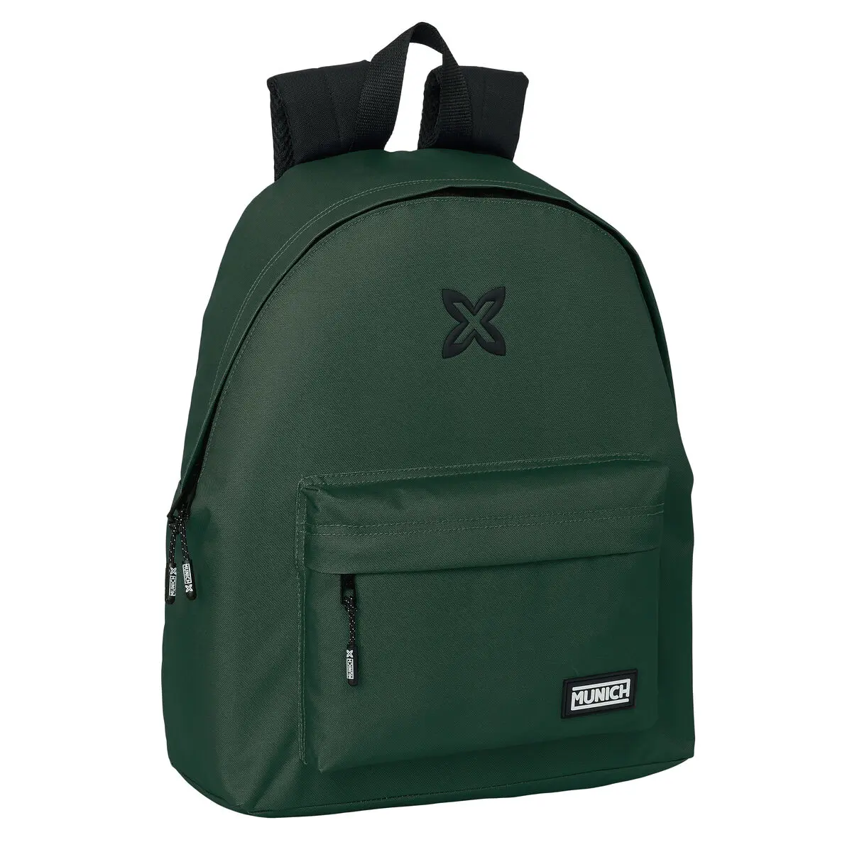 Zaino Scuola Munich Basic Verde 33 x 42 x 15 cm