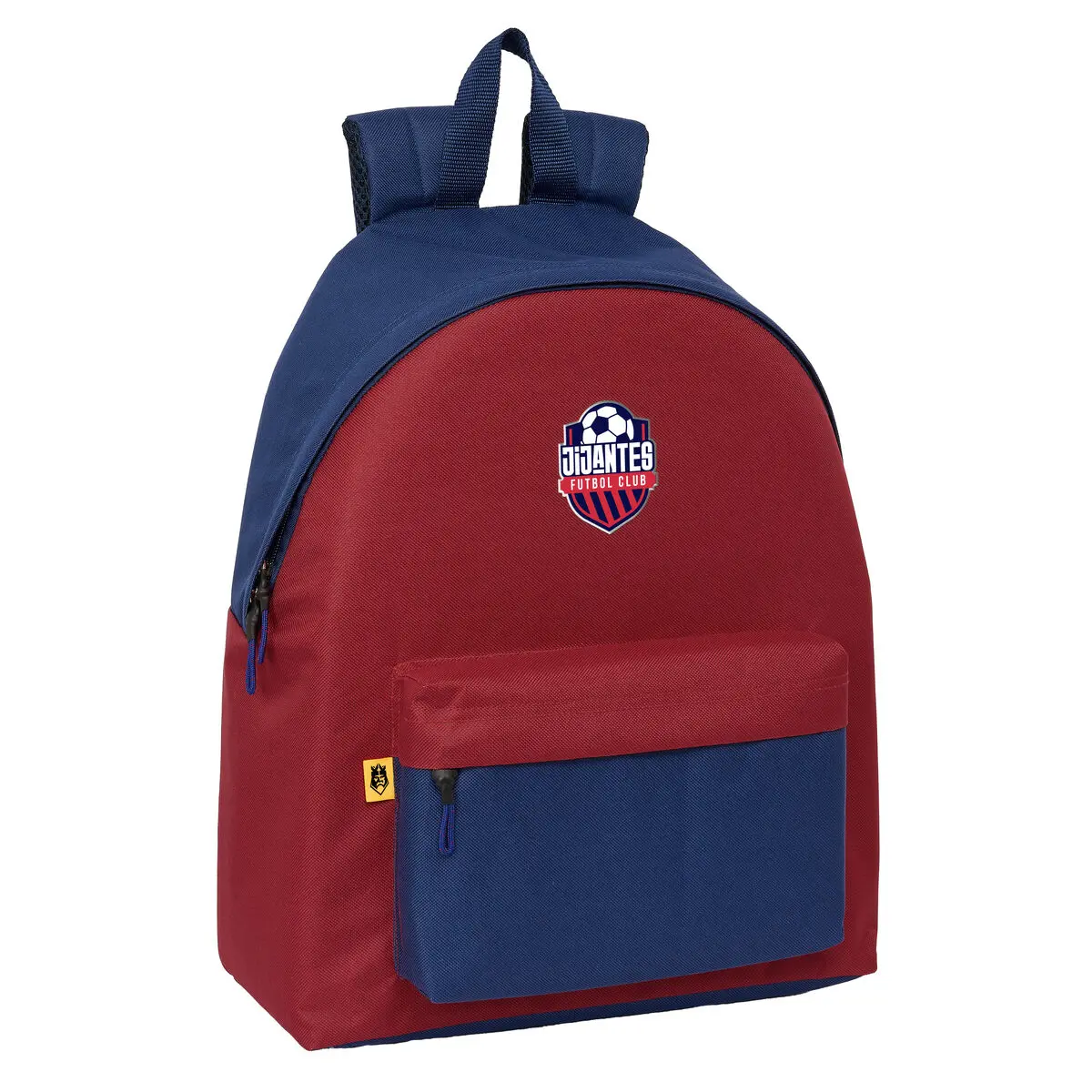 Zaino Scuola Kings League Jijantes Rosso Granato Blu Marino 33 x 42 x 15 cm