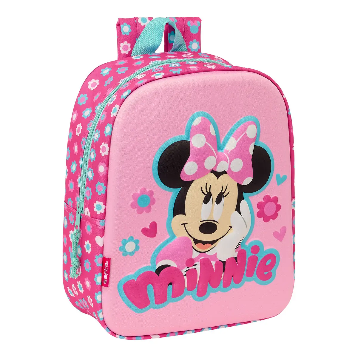 Zaino per Bambini 3D Minnie Mouse Rosa 22 x 27 x 10 cm