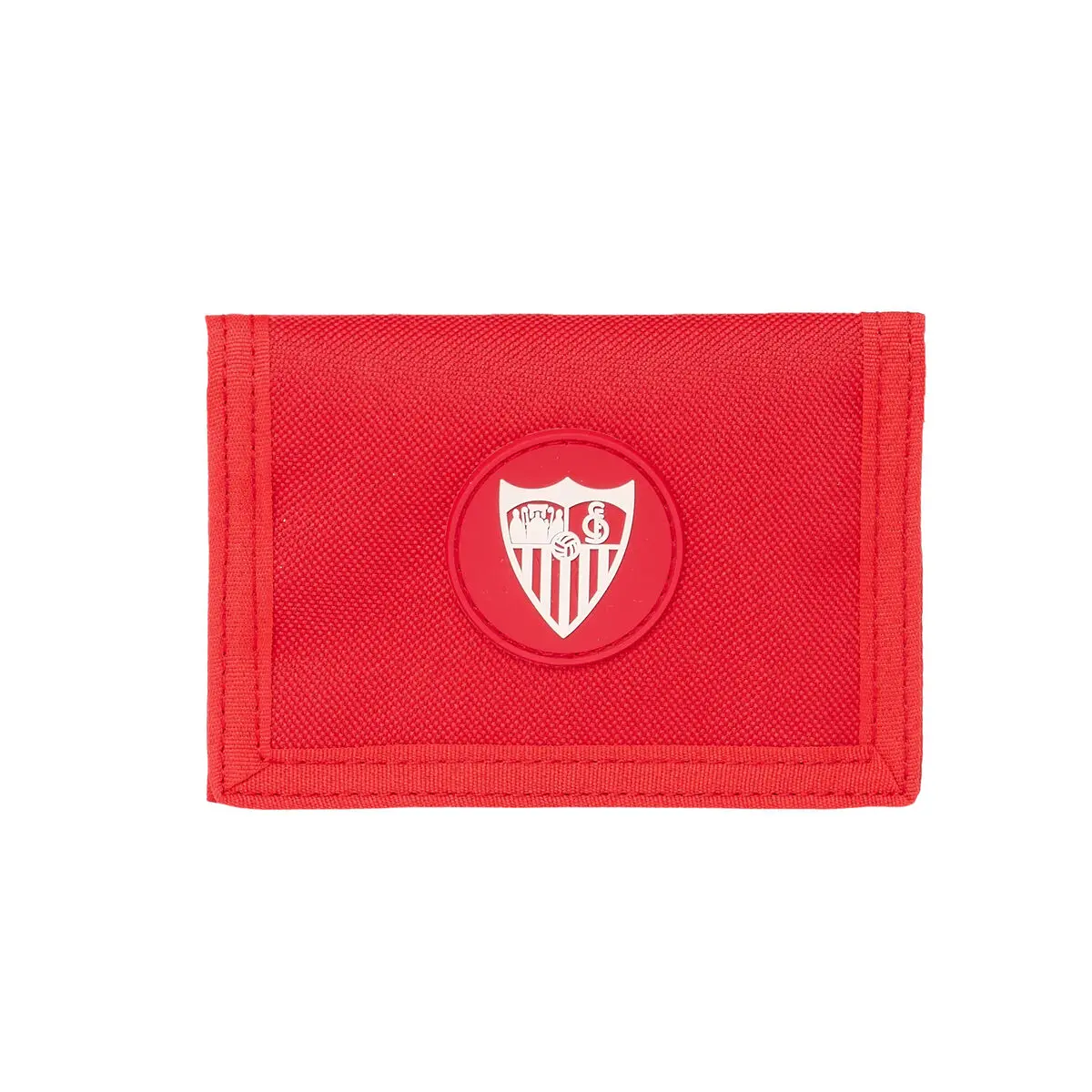 Portafogli Sevilla Fútbol Club Rosso 12,5 x 9,5 x 1 cm