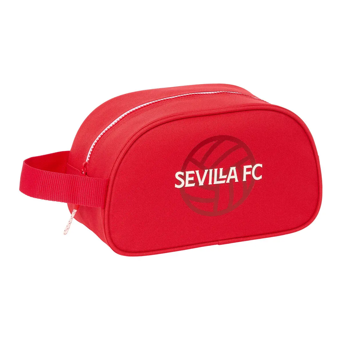 Necessaire da Viaggio Sevilla Fútbol Club Rosso Sportivo 26 x 15 x 12 cm