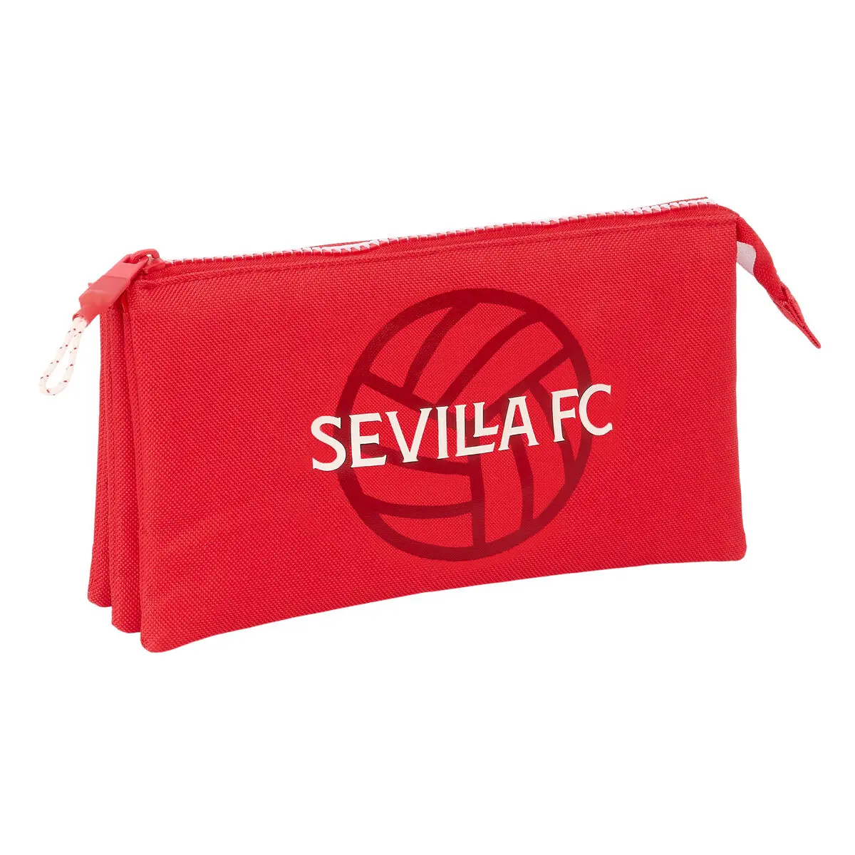 Portaoggetti Triplo Sevilla Fútbol Club Rosso 22 x 12 x 3 cm