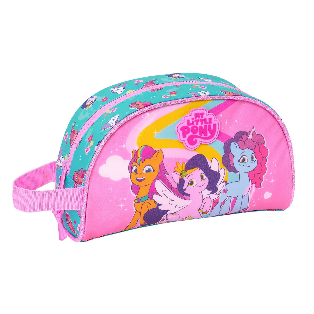 Necessaire da Viaggio My Little Pony Magic Rosa Turchese 26 x 16 x 9 cm