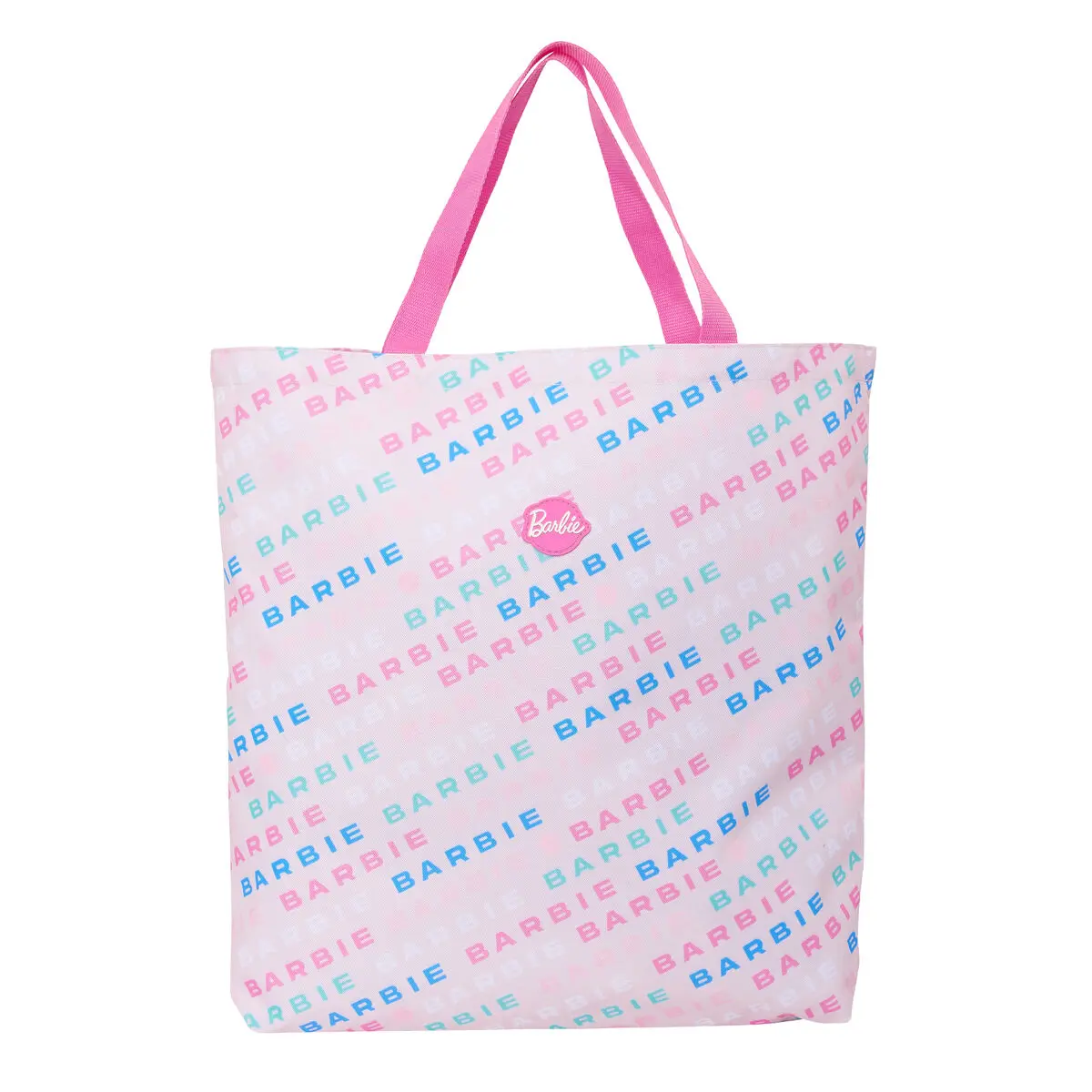 Borsa Donna Barbie Logomania Rosa chiaro 50 x 45 x 10 cm